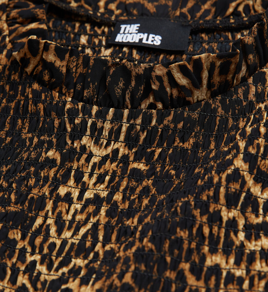 Leopard print top The Kooples US