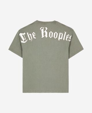 The Kooples HOMME FORET t-shirt avec logo au dos vert