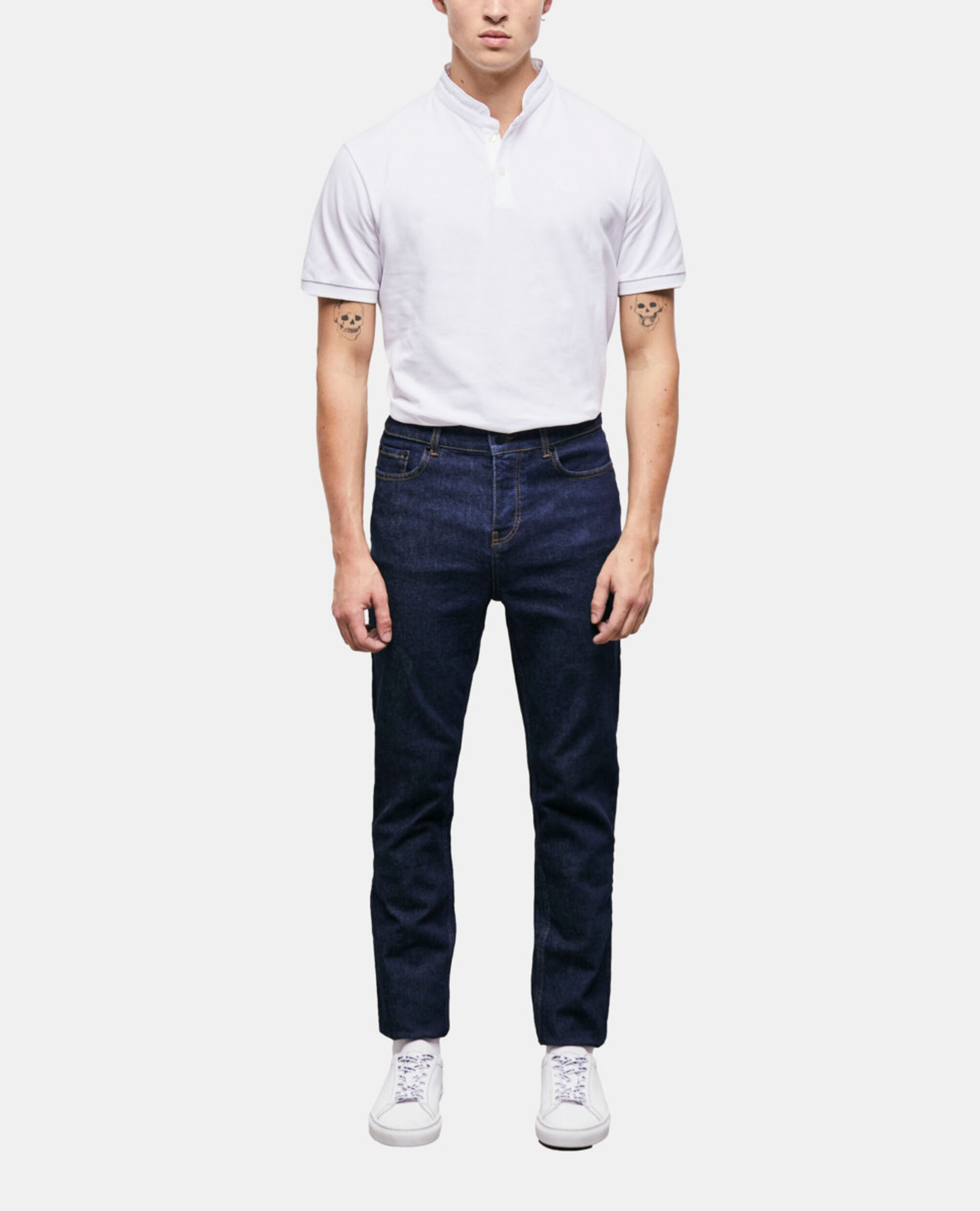 Blue slim-fit jeans, BLUE BRUT, hi-res image number null