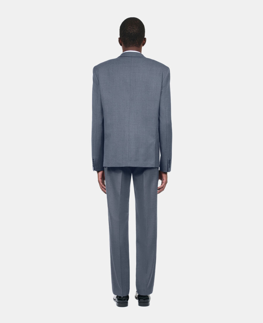 The Kooples MEN BLUE blue wool suit jacket