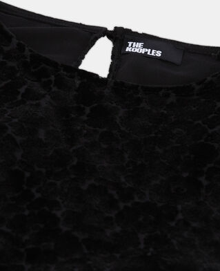 The Kooples FEMME BLACK robe courte noire