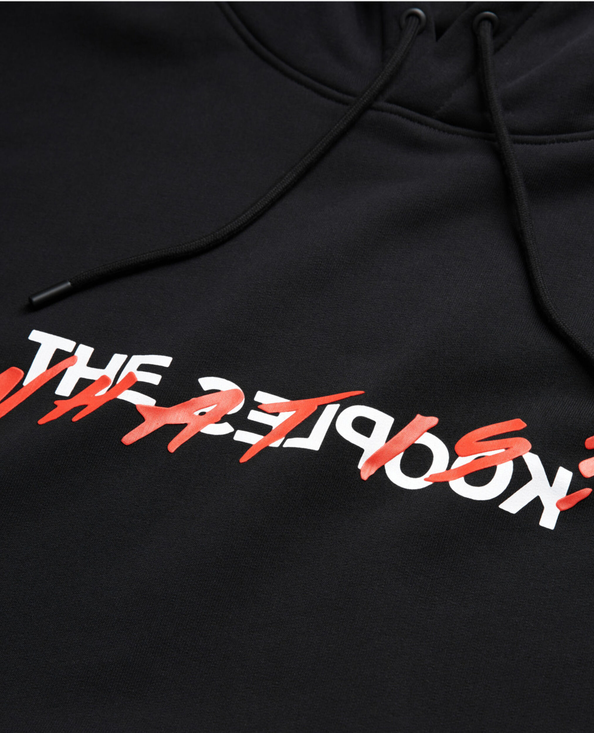 Black sweatshirt with What is screen print, BLACK, hi-res image number null