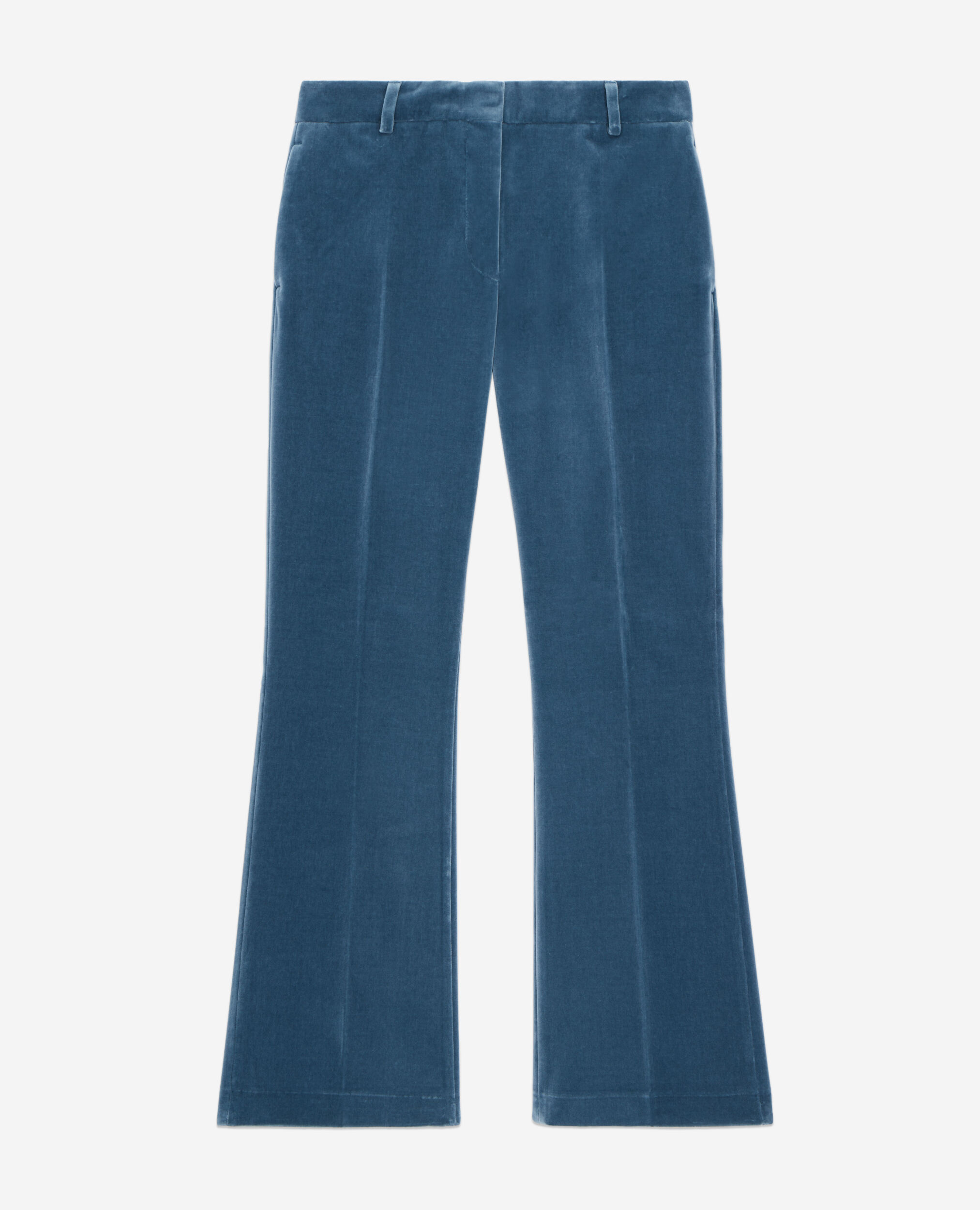 Blue velvet cheap trouser suit