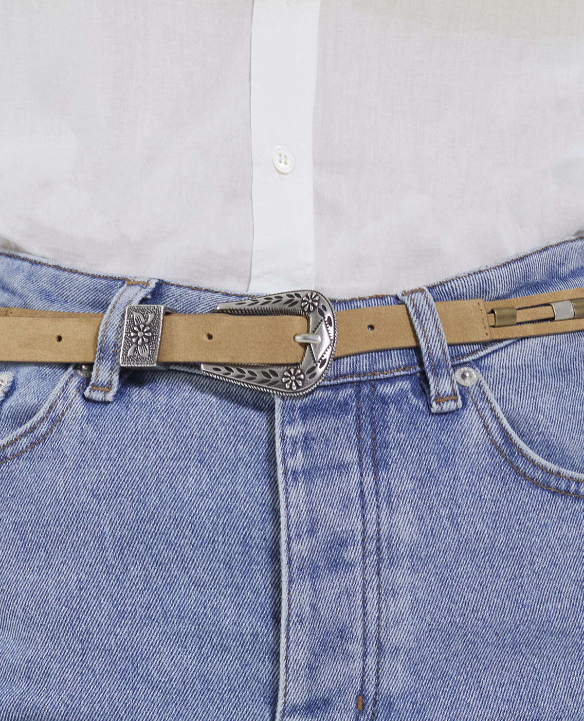 Ceinture fine camel shop