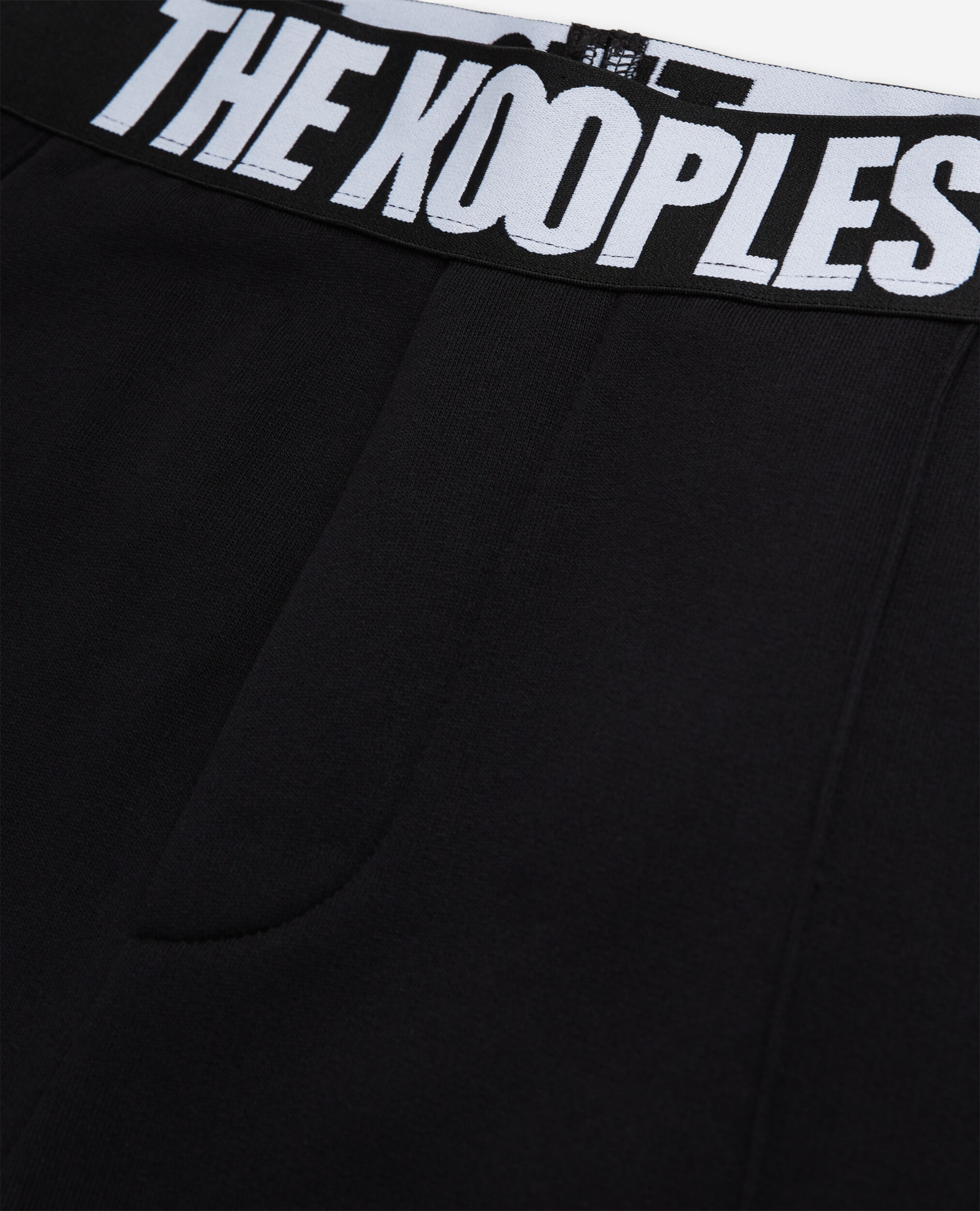 Schwarze Hose mit The Kooples Logo, BLACK, hi-res image number null