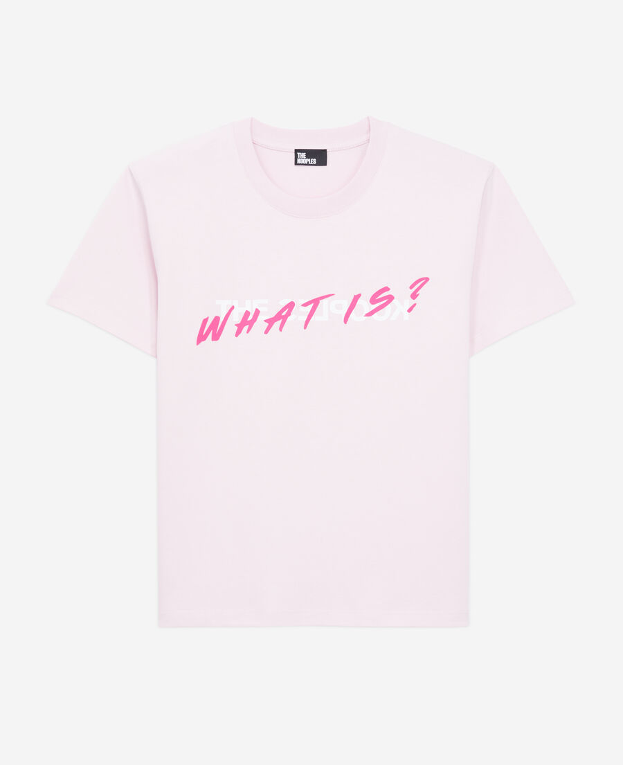 The Kooples FEMME PALE PINK t-shirt what is rose