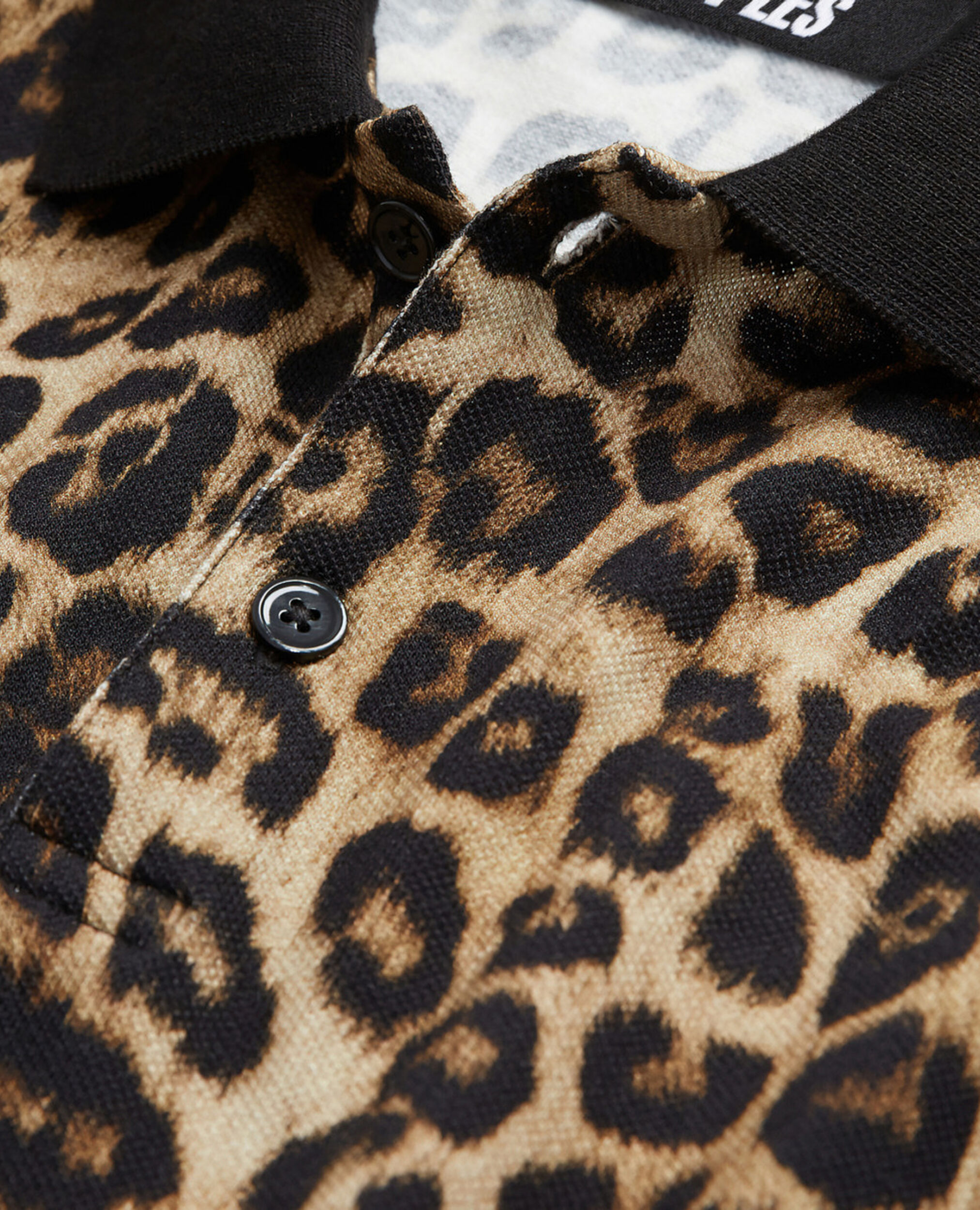Leopard print polo, LEOPARD, hi-res image number null