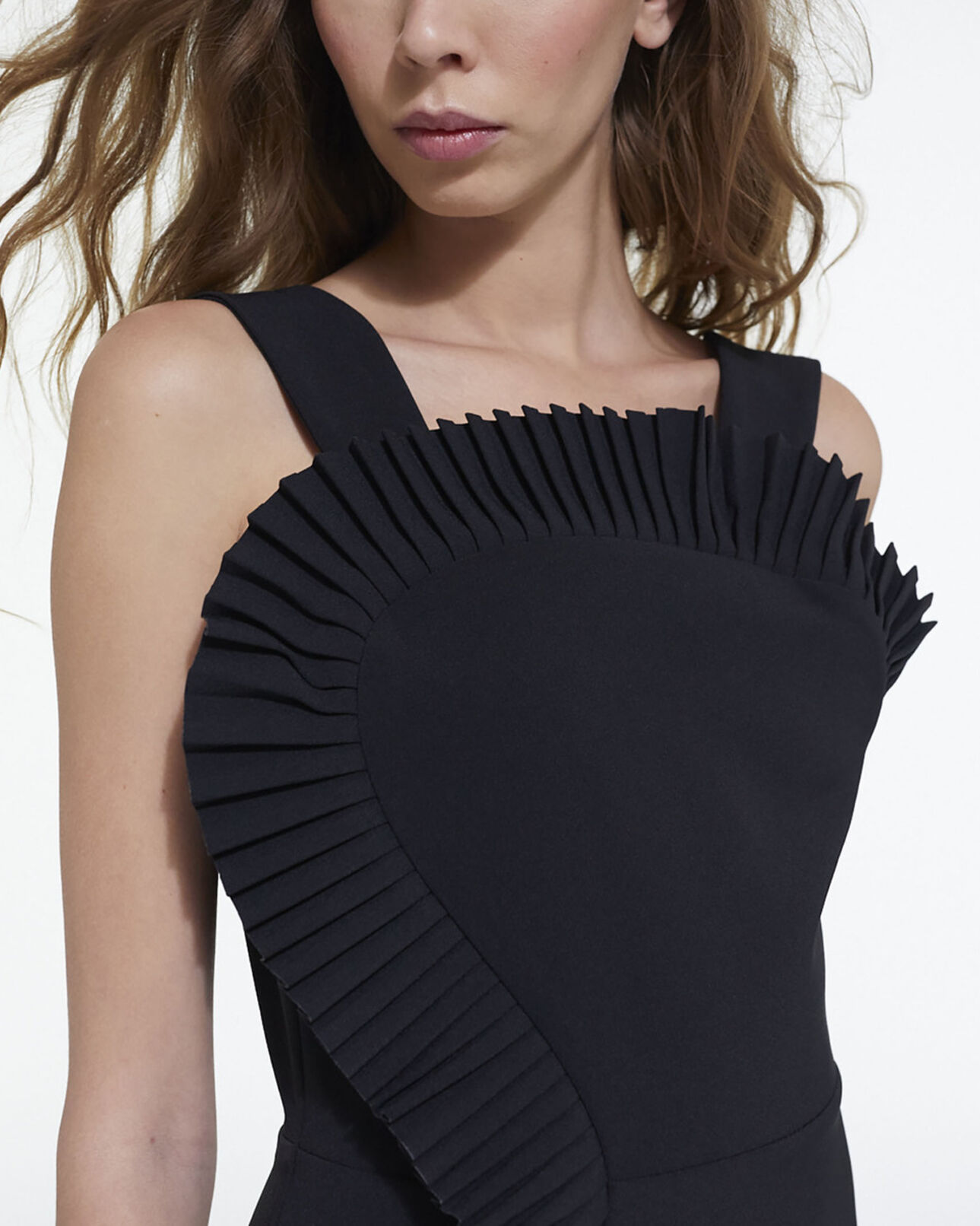 The Kooples WOMEN BLACK short black dress