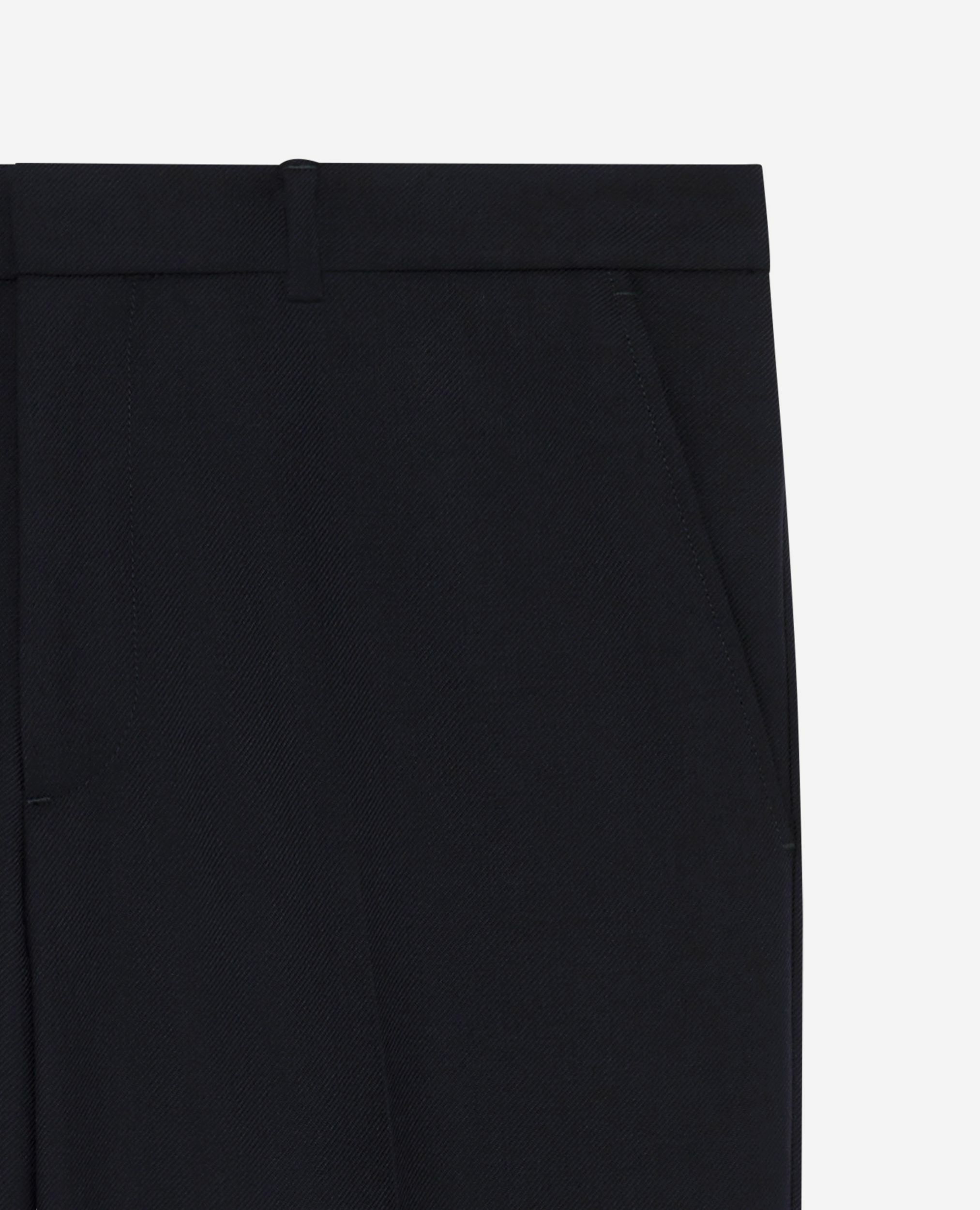 Navy straight-leg pants, NAVY, hi-res image number null