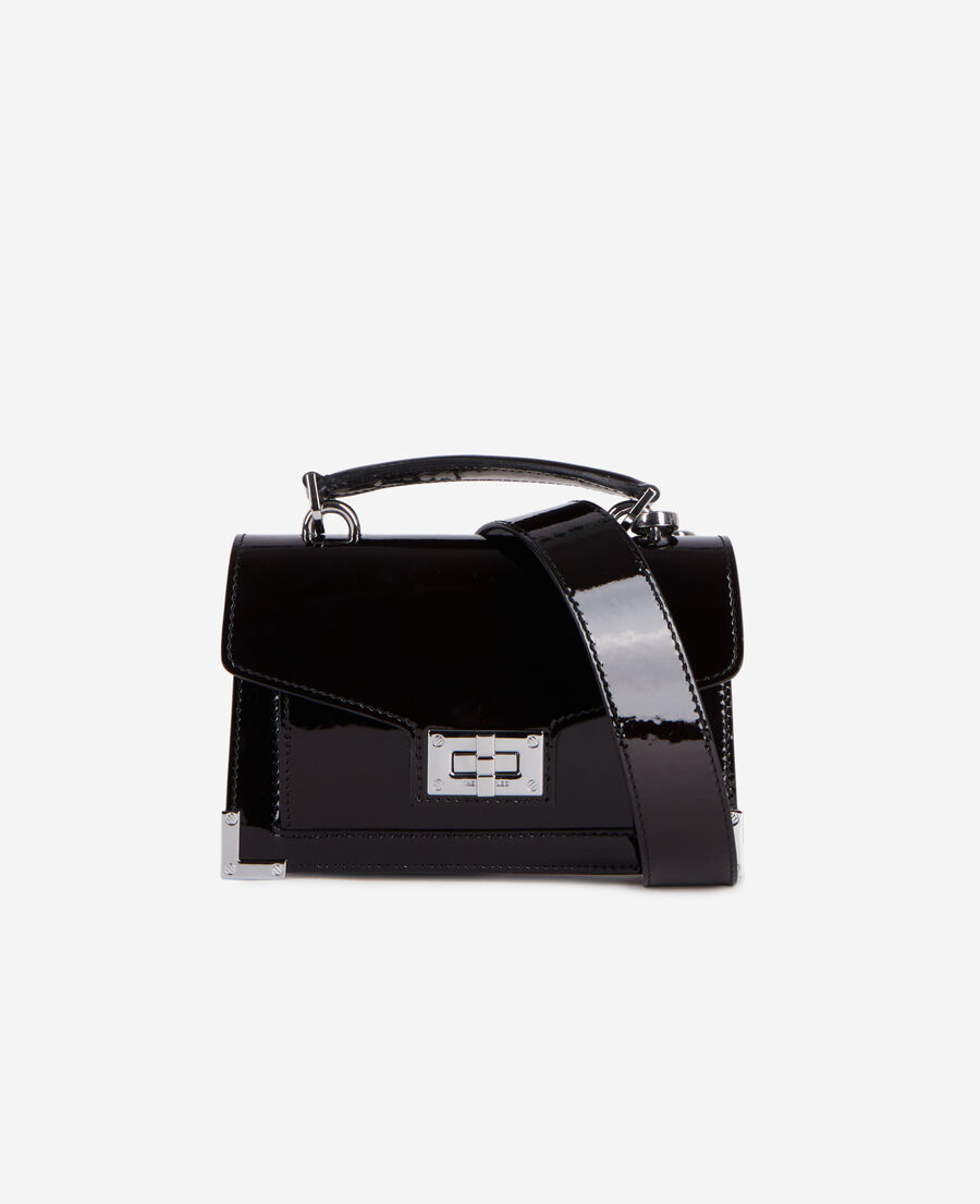 The Kooples DAMEN BLACK emily new nano tasche aus schwarzem leder