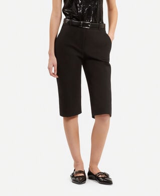 The Kooples FEMME BLACK bermuda capri noir