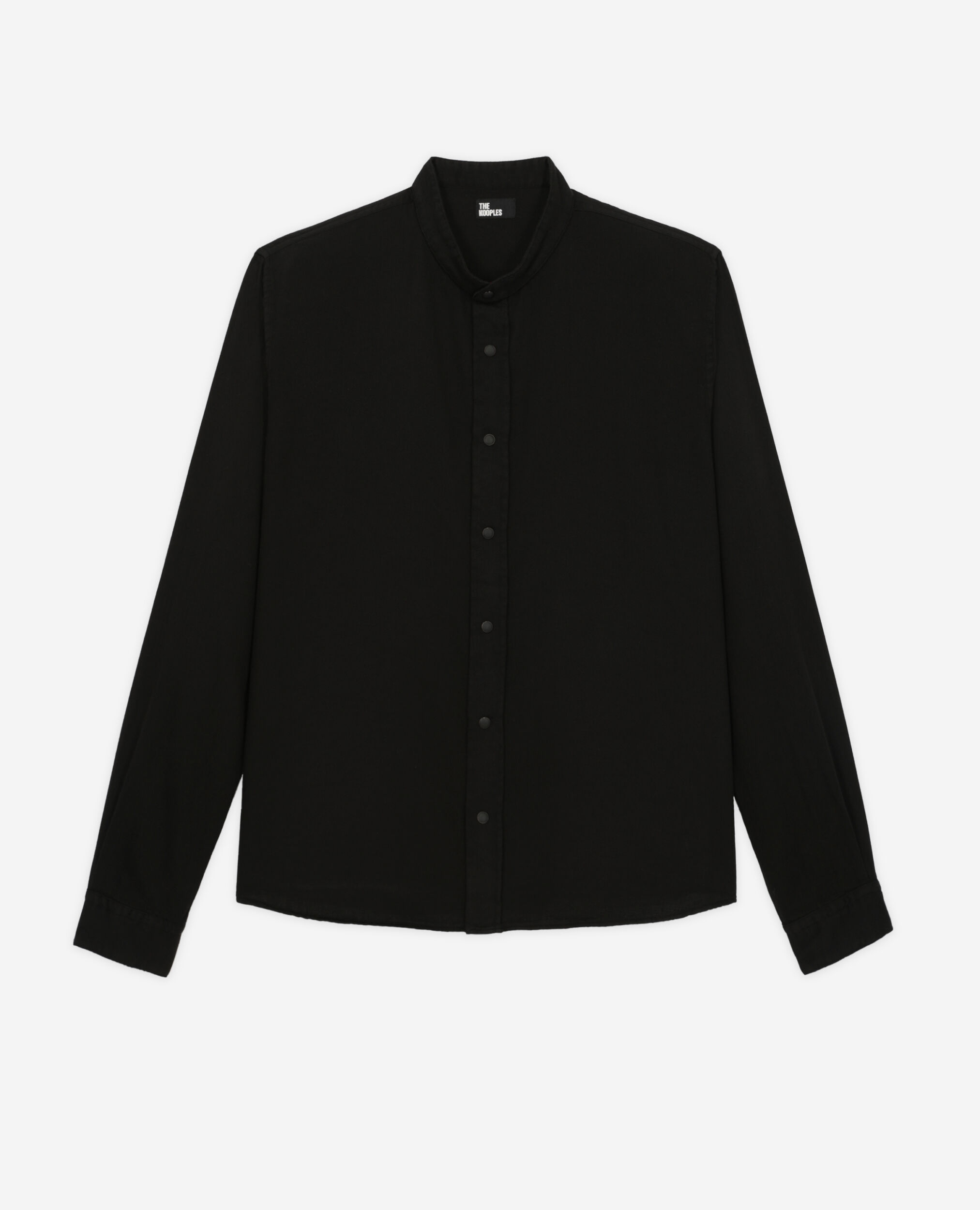 Black casual sale shirt