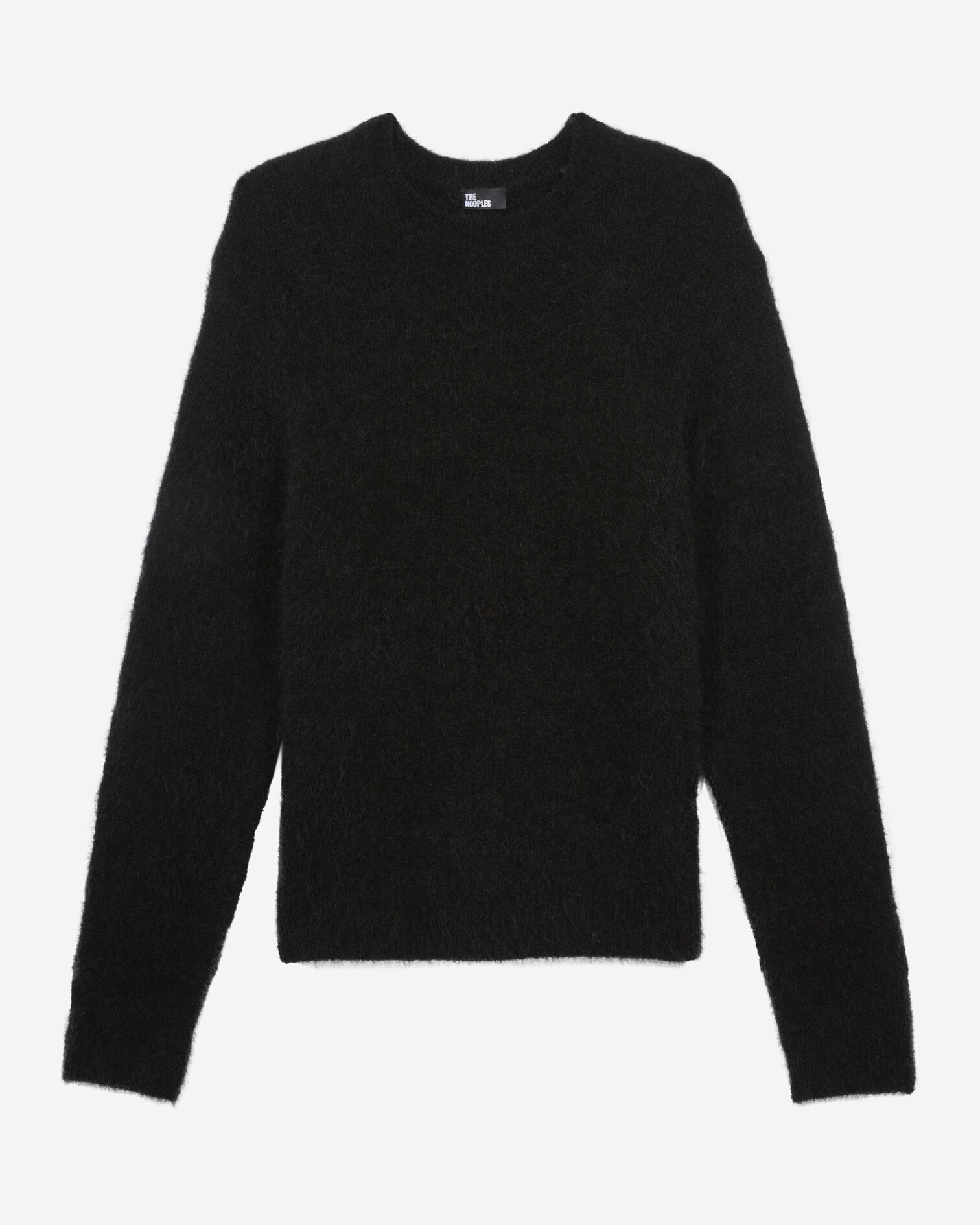 Pull en laine et mohair noir, BLACK STONE, hi-res image number null