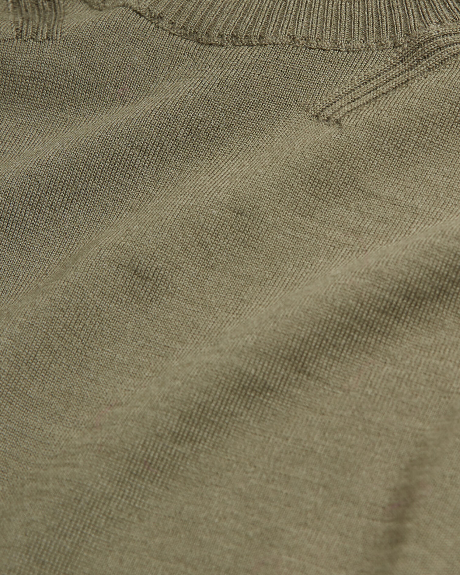 Pull en mérinos kaki, ALGUE, hi-res image number null