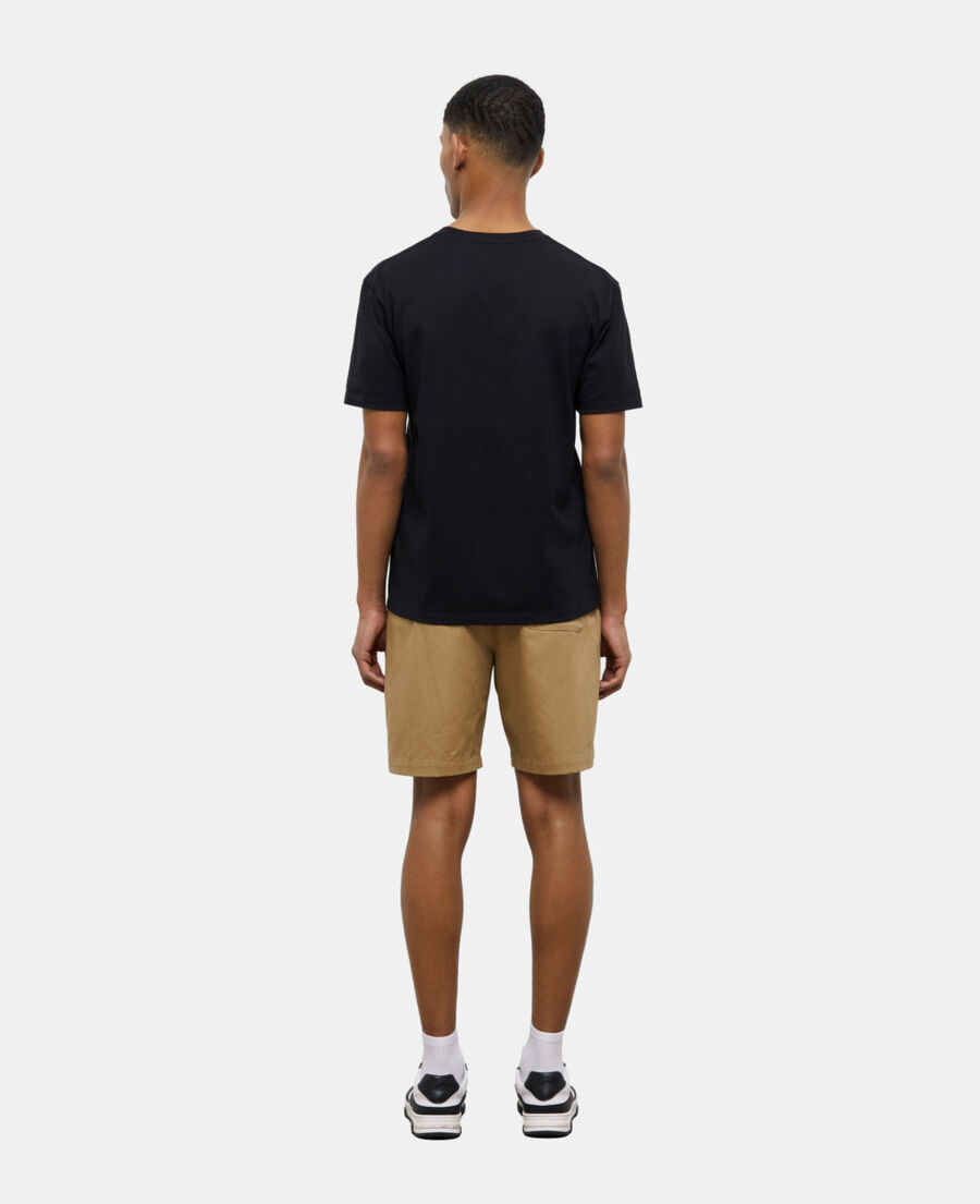 The Kooples HOMME BLACK t-shirt homme noir avec broderie