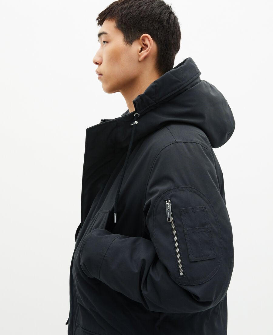 The Kooples MEN STONE grey parka