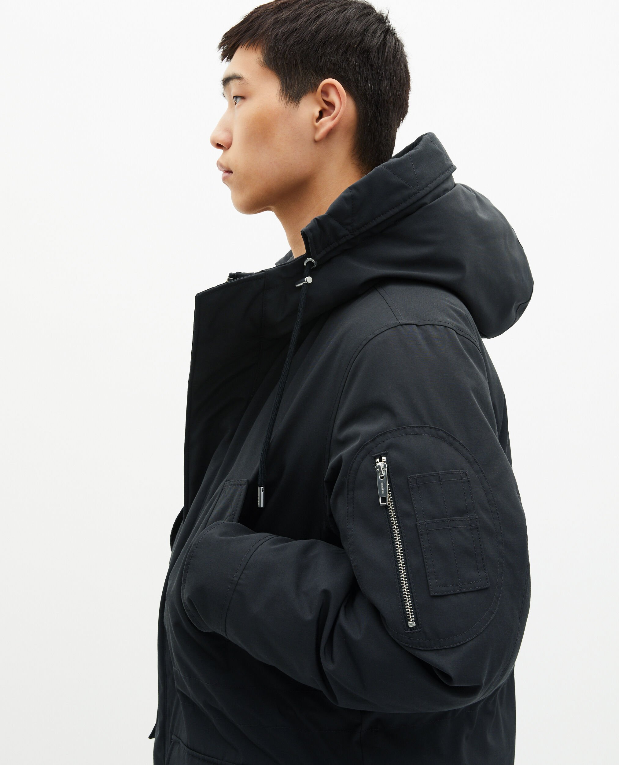 Grey parka, STONE, hi-res image number null