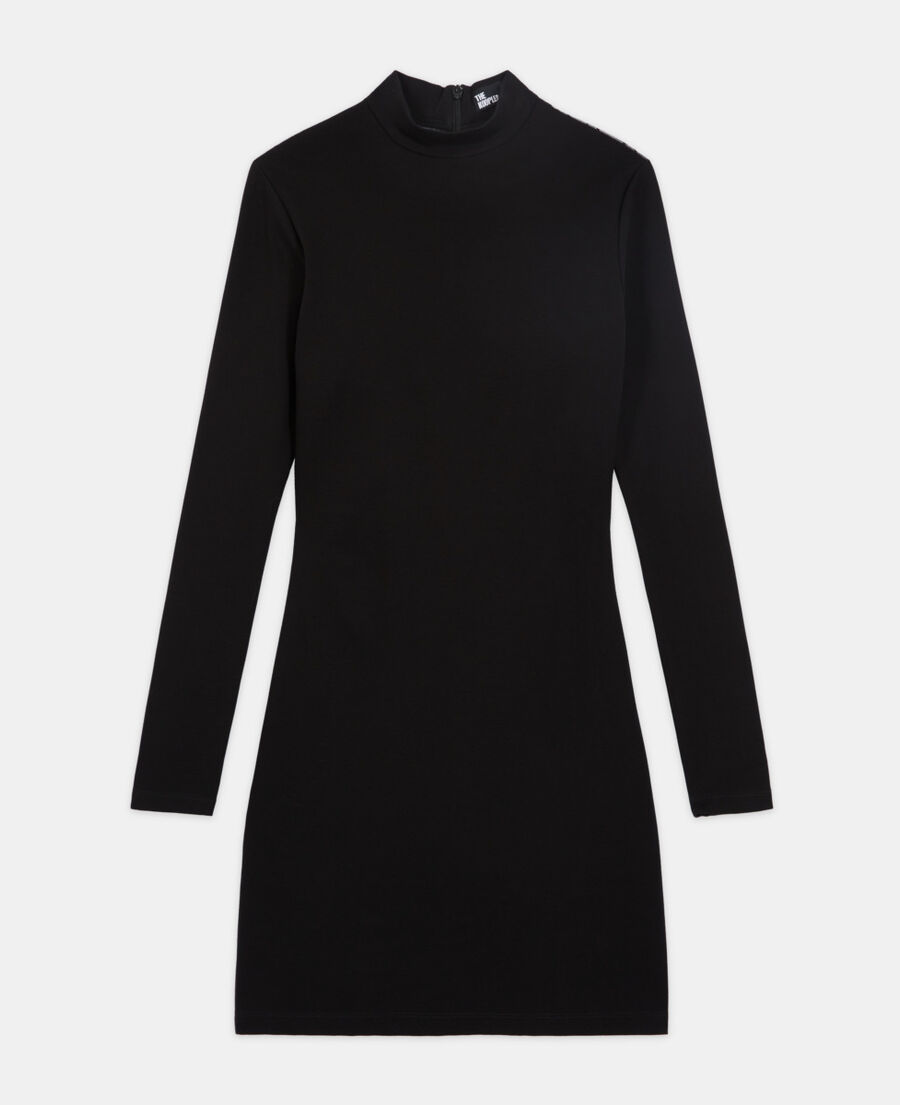 schwarzes kurzes kleid