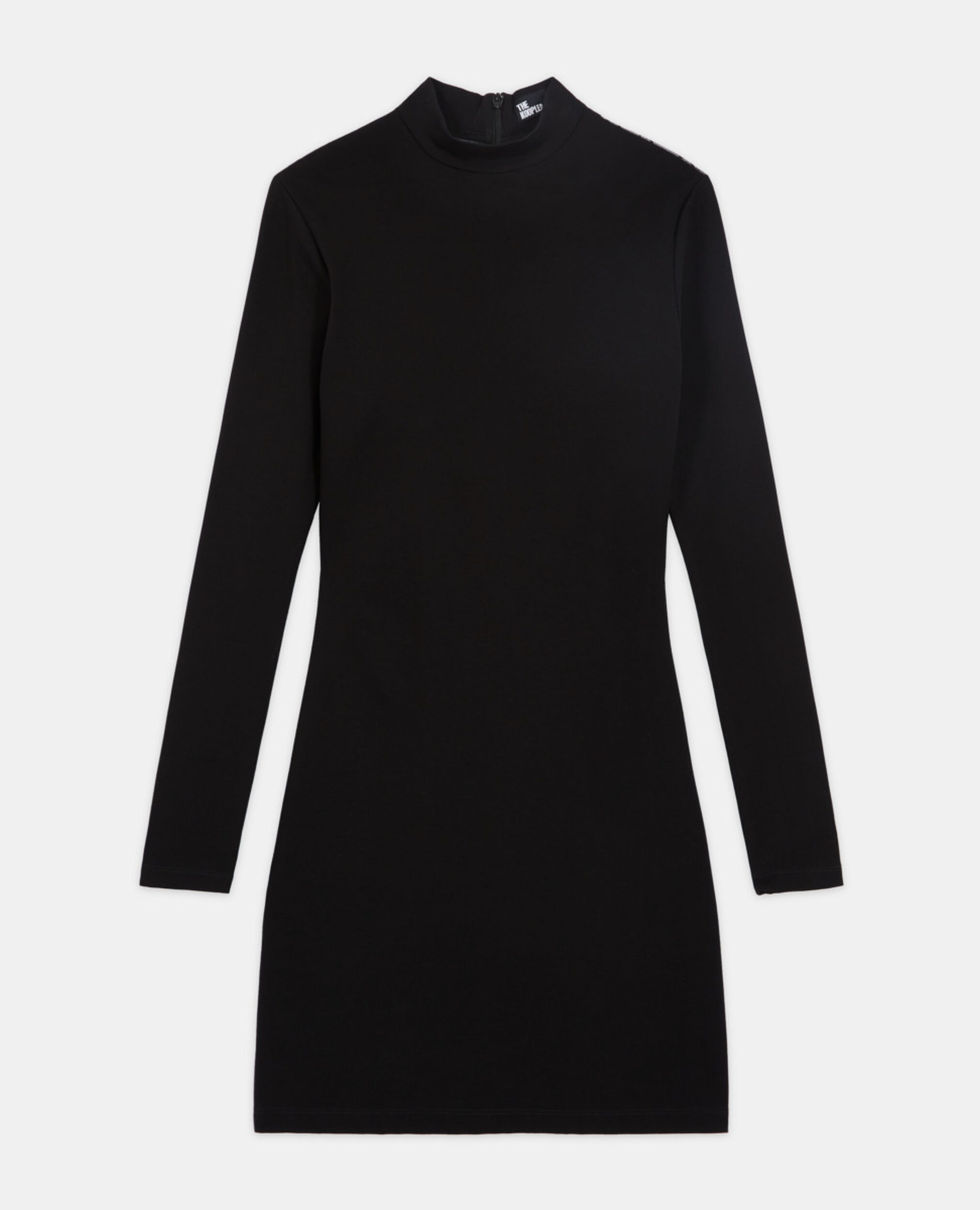 Schwarzes kurzes Kleid, BLACK, hi-res image number null