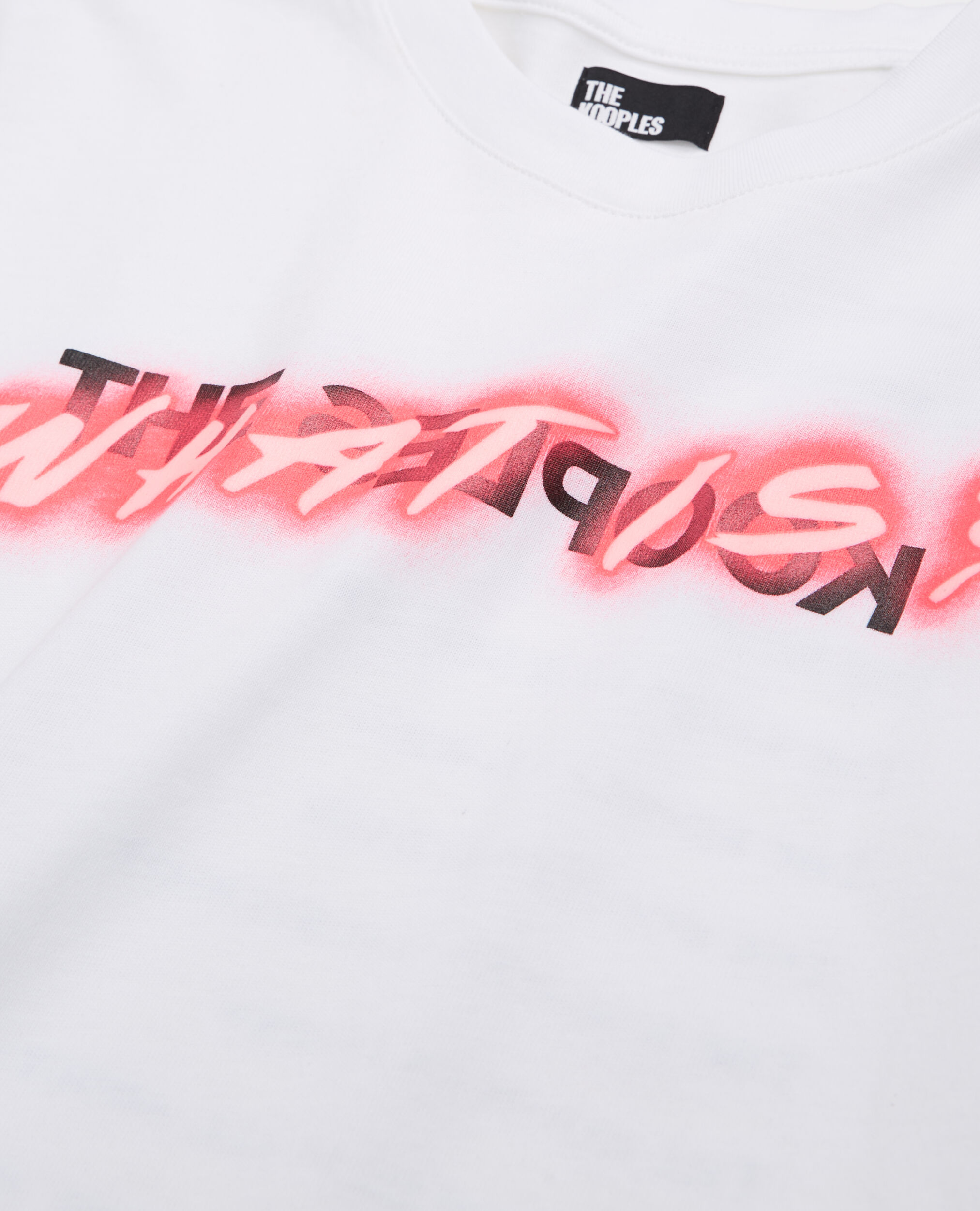 Weißes T-Shirt Damen mit „What is“-Schriftzug, WHITE, hi-res image number null