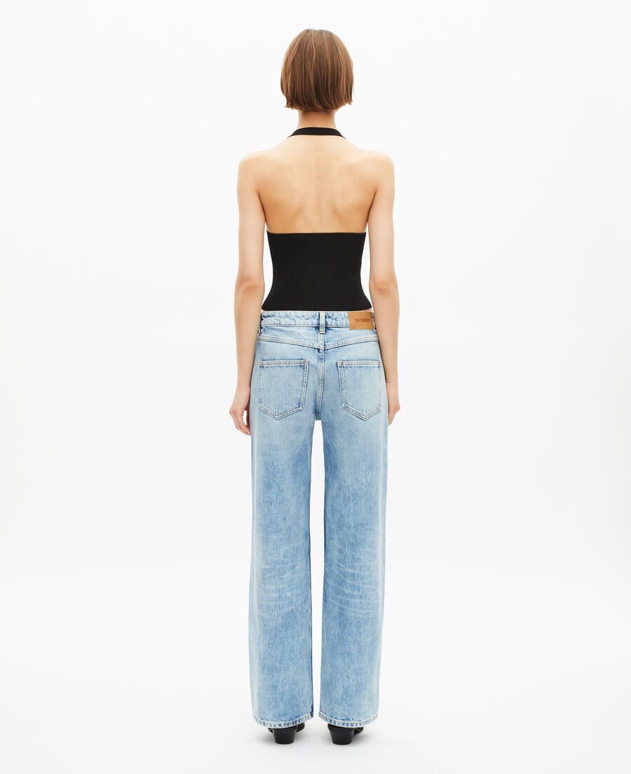 The Kooples F BLACK black mesh top