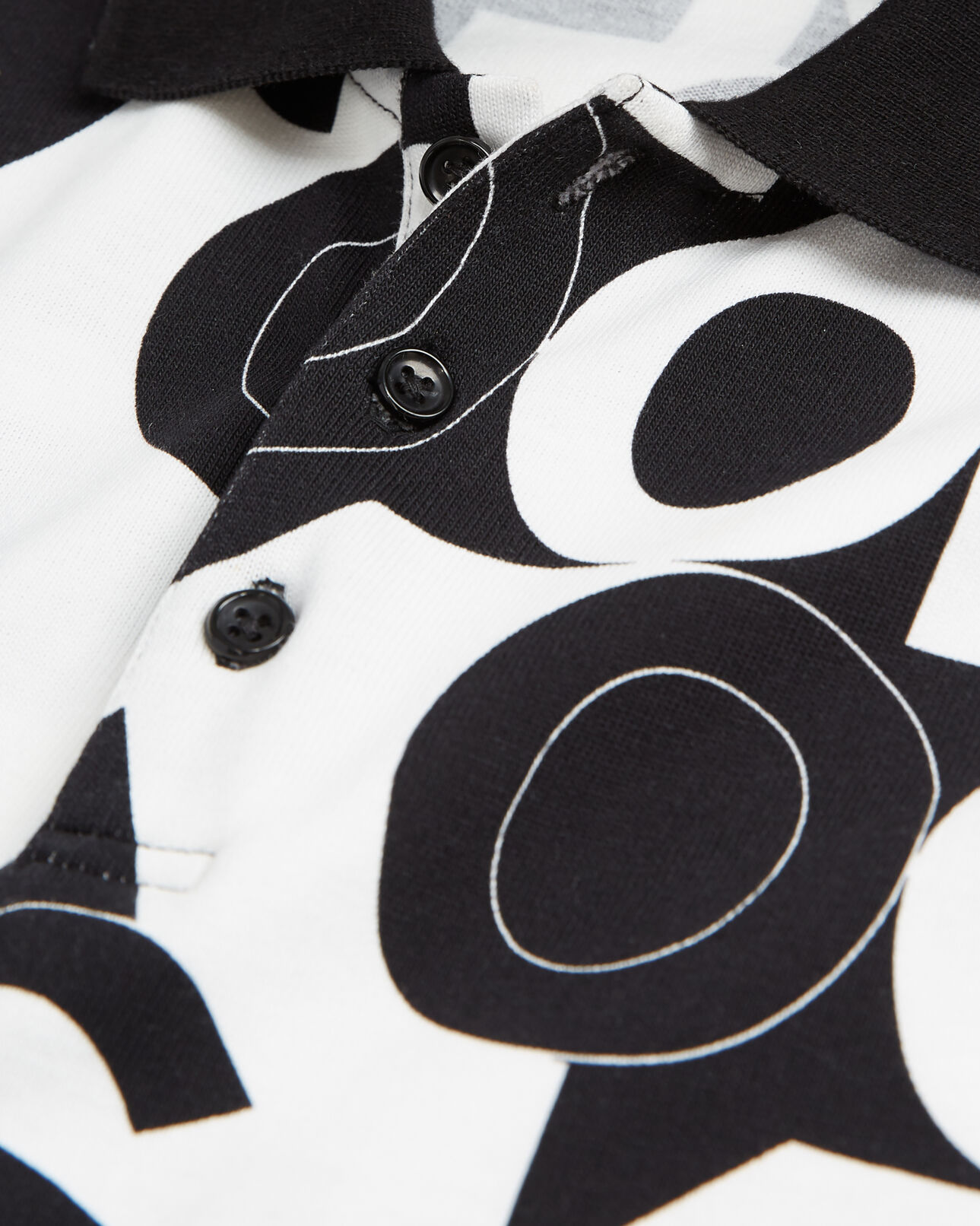 The Kooples MEN BLACK / WHITE the kooples logo polo