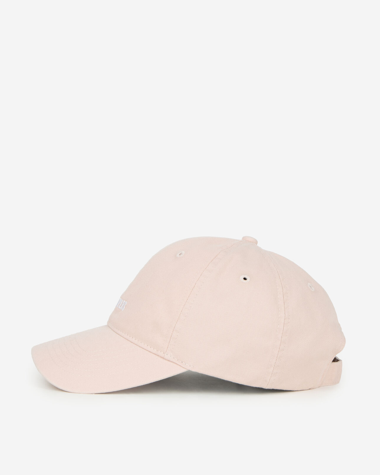 The Kooples MIXED LILA pink embroidered logo cap