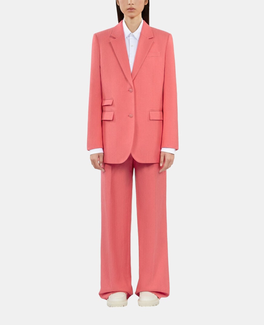 The Kooples F RETRO PINK fuchsia suit jacket