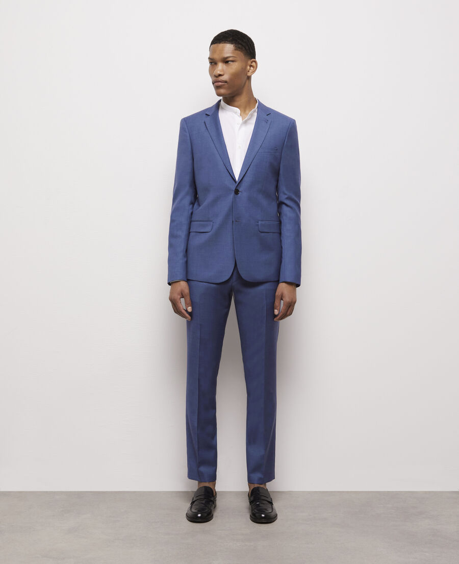 blue suit jacket