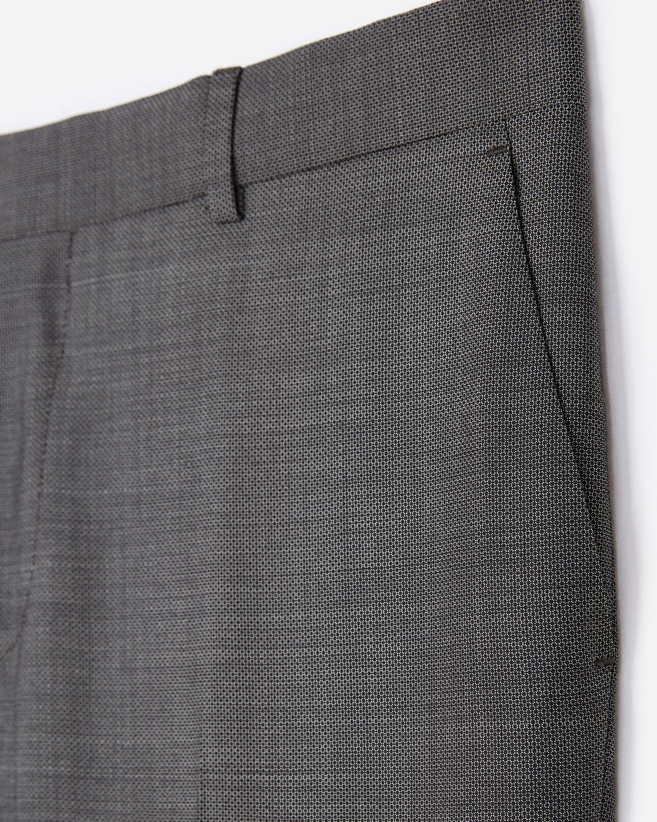 The Kooples HOMME GREY BLACK pantalon de costume homme gris