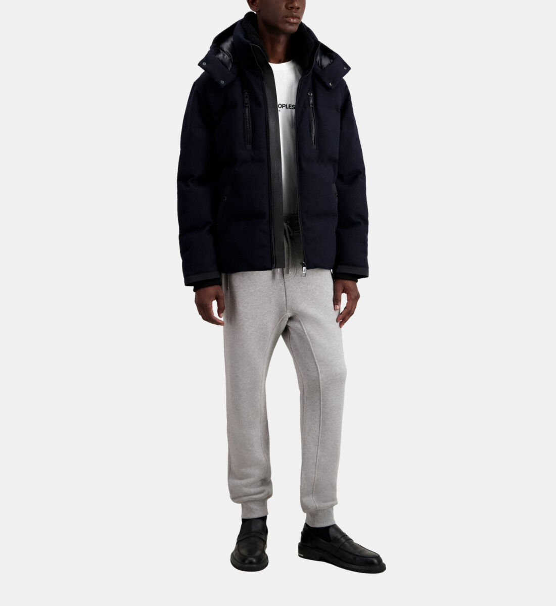 Flannel new arrivals puffer jacket