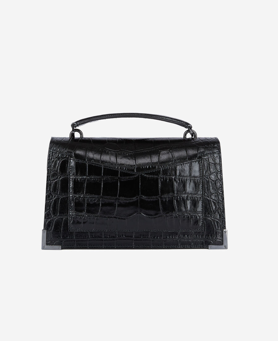 schwarze mittelgroße handtasche emily