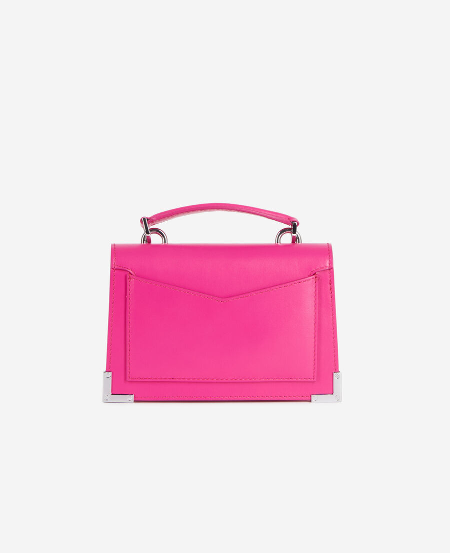 The Kooples DAMEN PINK neue nano-tasche emily aus leder in fuchsia