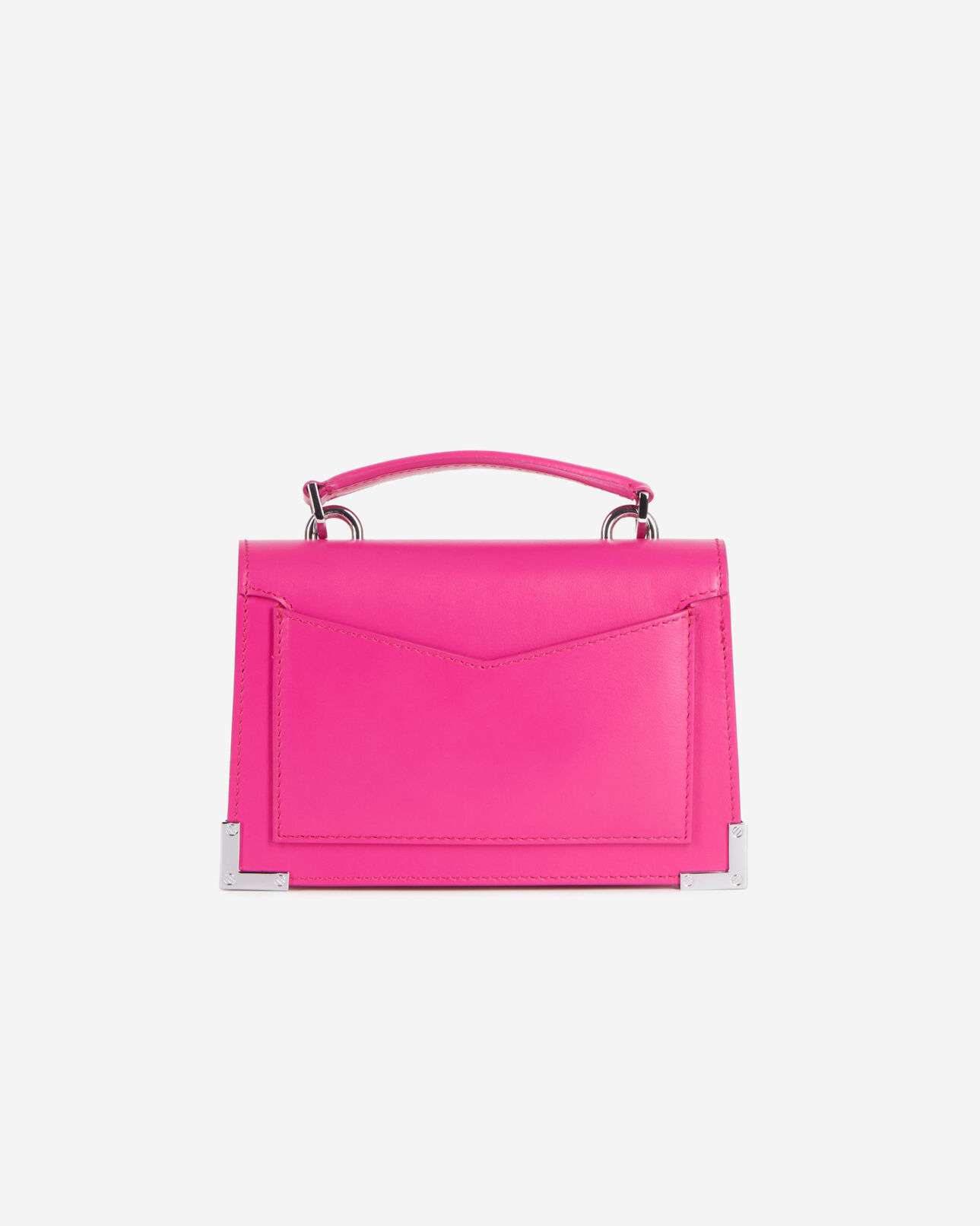 The Kooples F PINK emily new nano bag in fuchsia leather