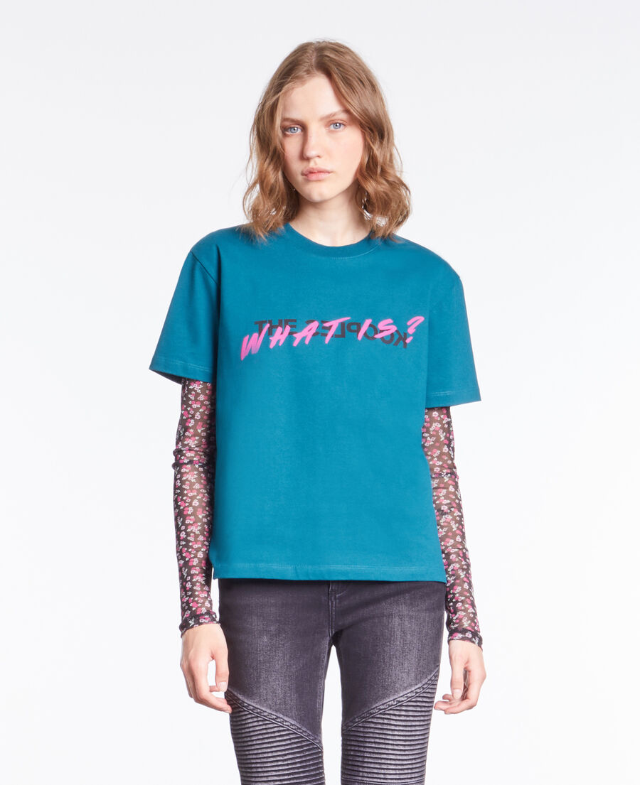 women's blue what is t-shirt