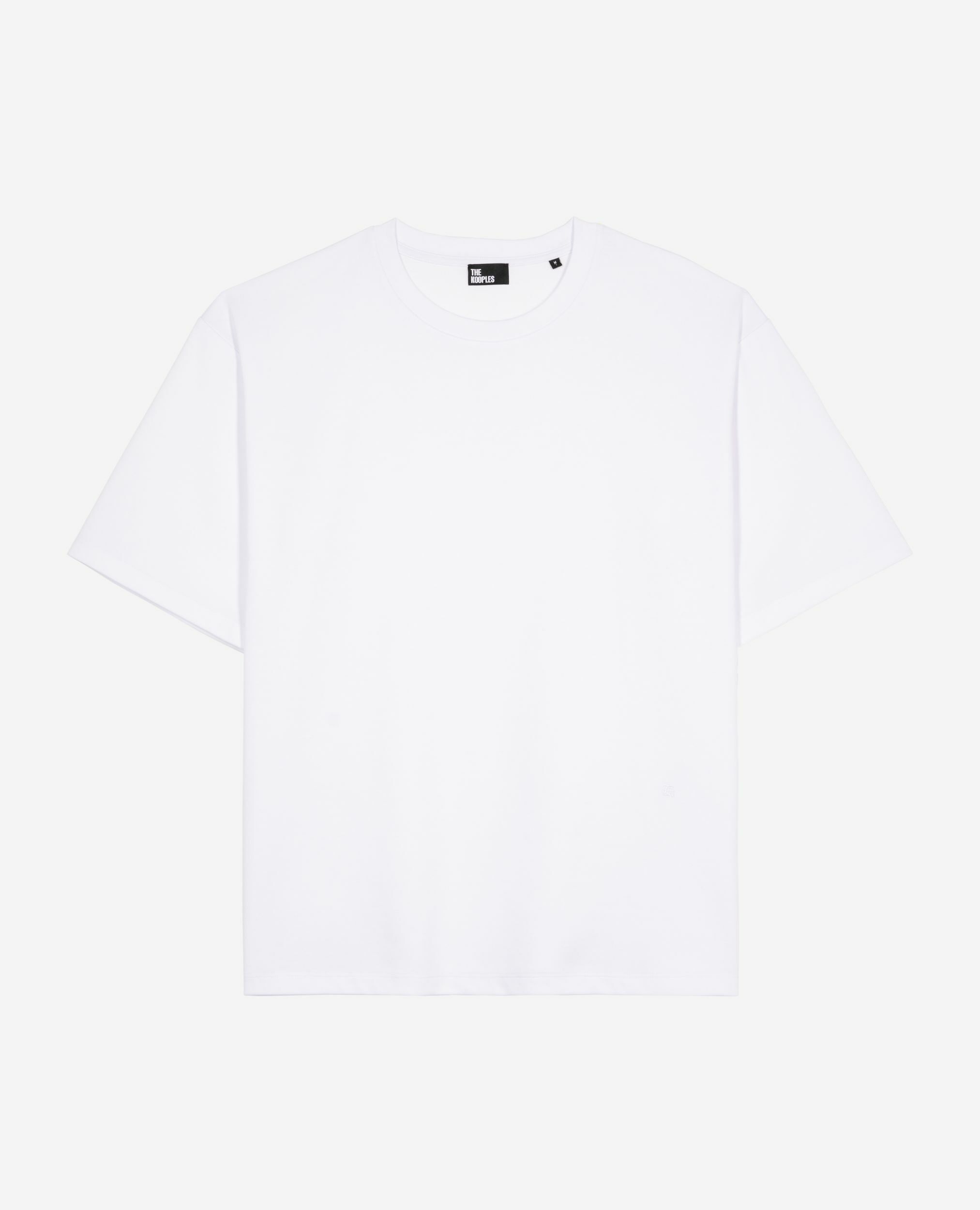 Schlichtes weißes Oversize-T-Shirt, WHITE, hi-res image number null