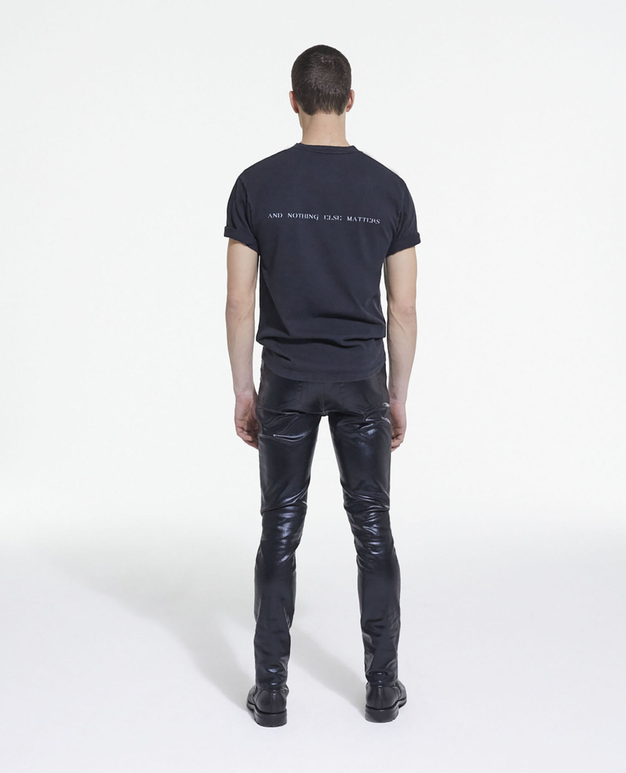 Slim patent black jeans, BLACK, hi-res image number null