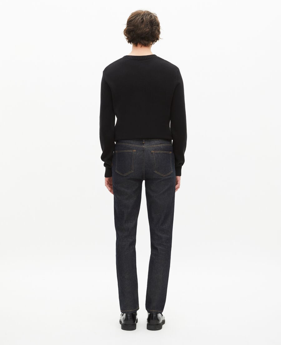 The Kooples HOMME BLUE RINSE jean slim denim bleu