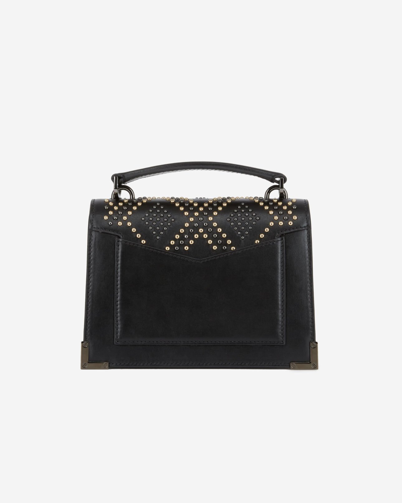 The Kooples FEMME BLACK sac emily small clouté