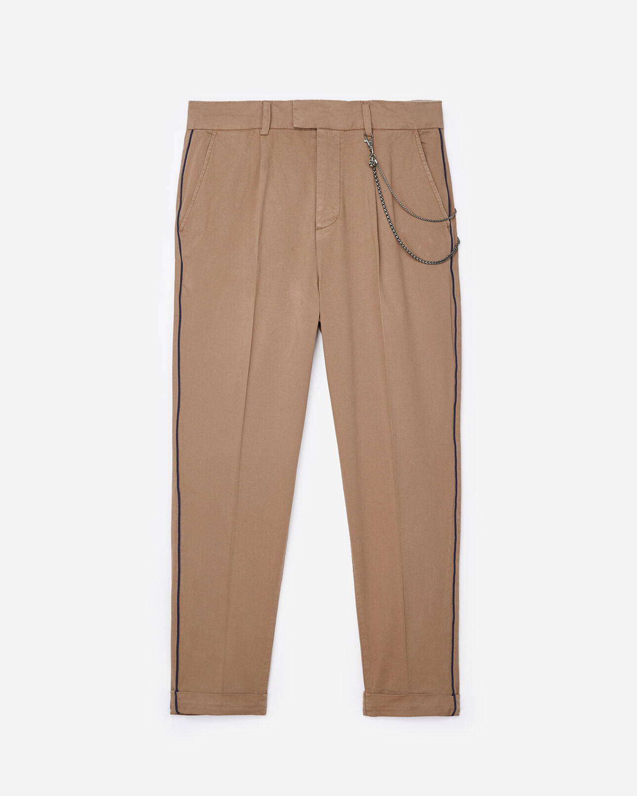 The Kooples MEN BEIGE KAKI khaki chino trousers