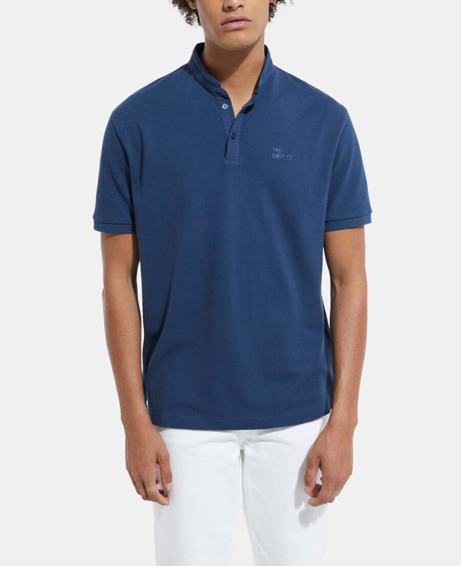 navy blue polo