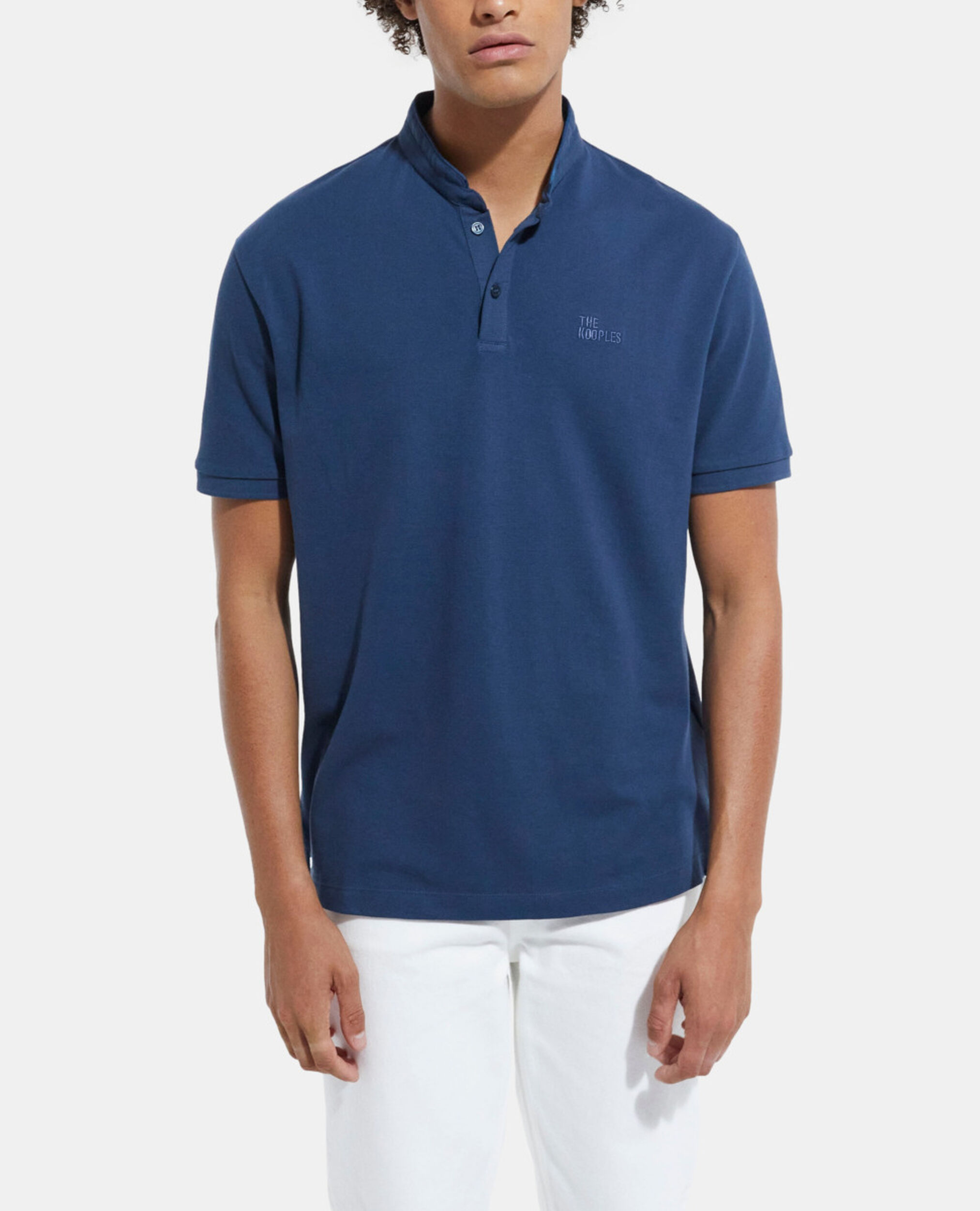 Navy blue polo, NAVY, hi-res image number null