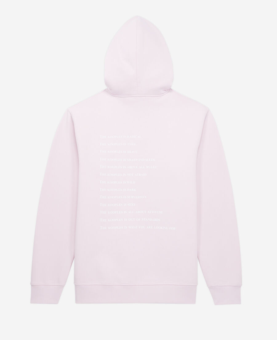 sweatshirt à capuche what is rose
