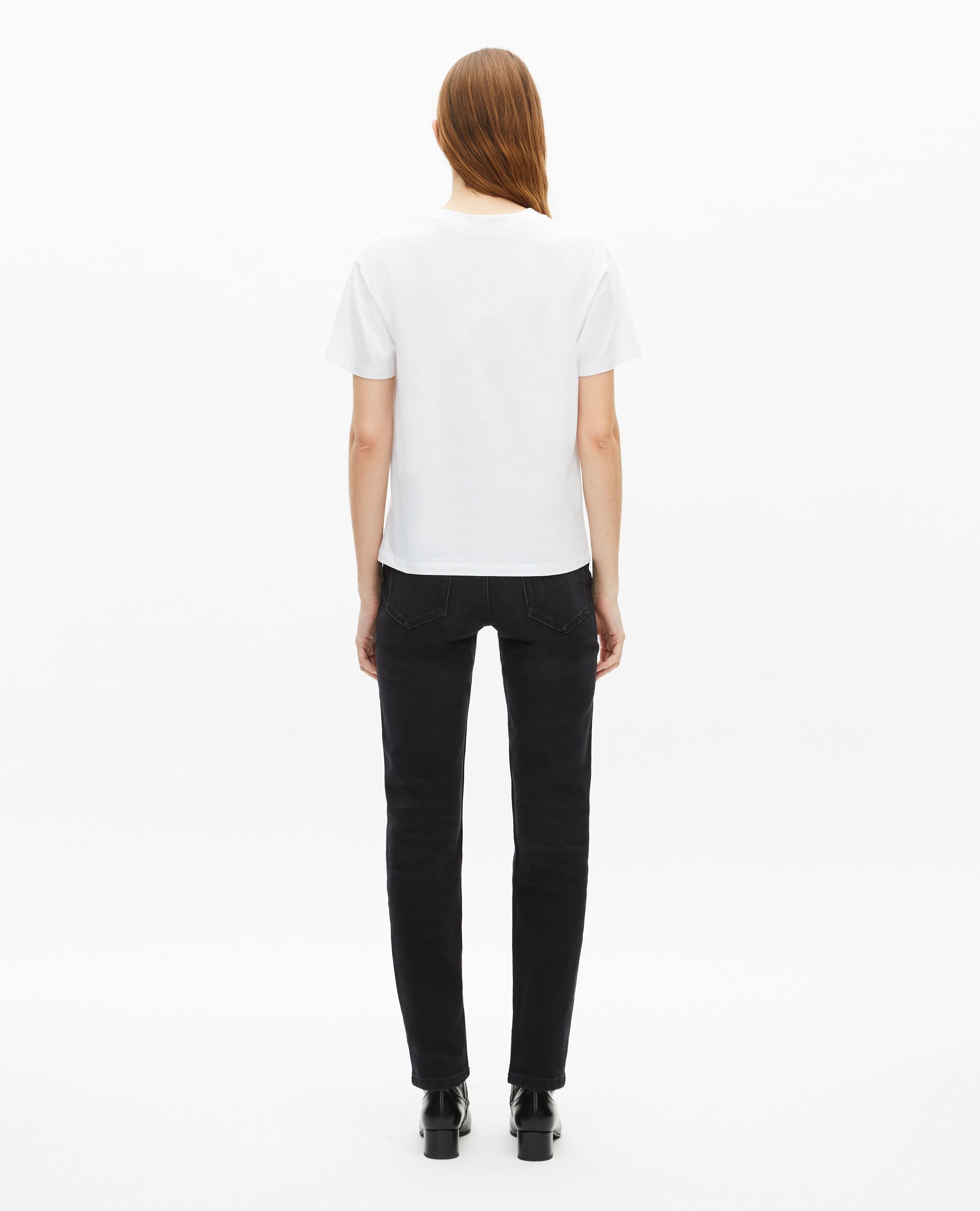 T-shirt Logo blanc, WHITE, hi-res image number null