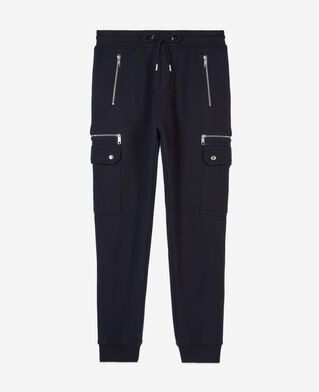 The Kooples H NAVY navy cargo joggers