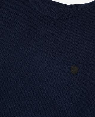 The Kooples H NAVY navy boat-neck sweater