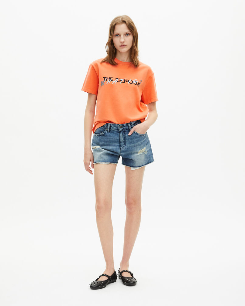 The Kooples FEMME ORANGE FLUO t-shirt what is orange