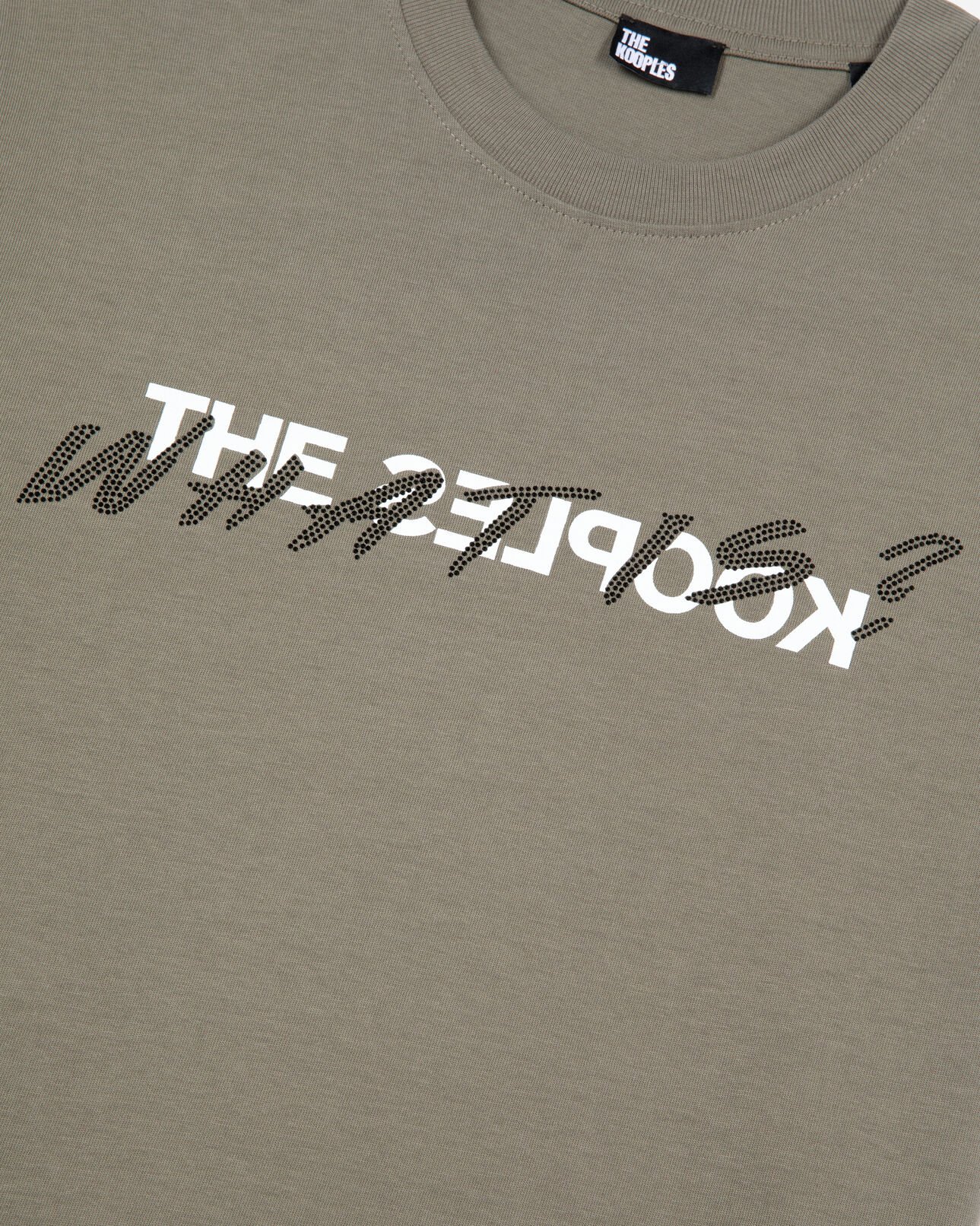 The Kooples FEMME OLIVE KAKI t-shirt what is kaki