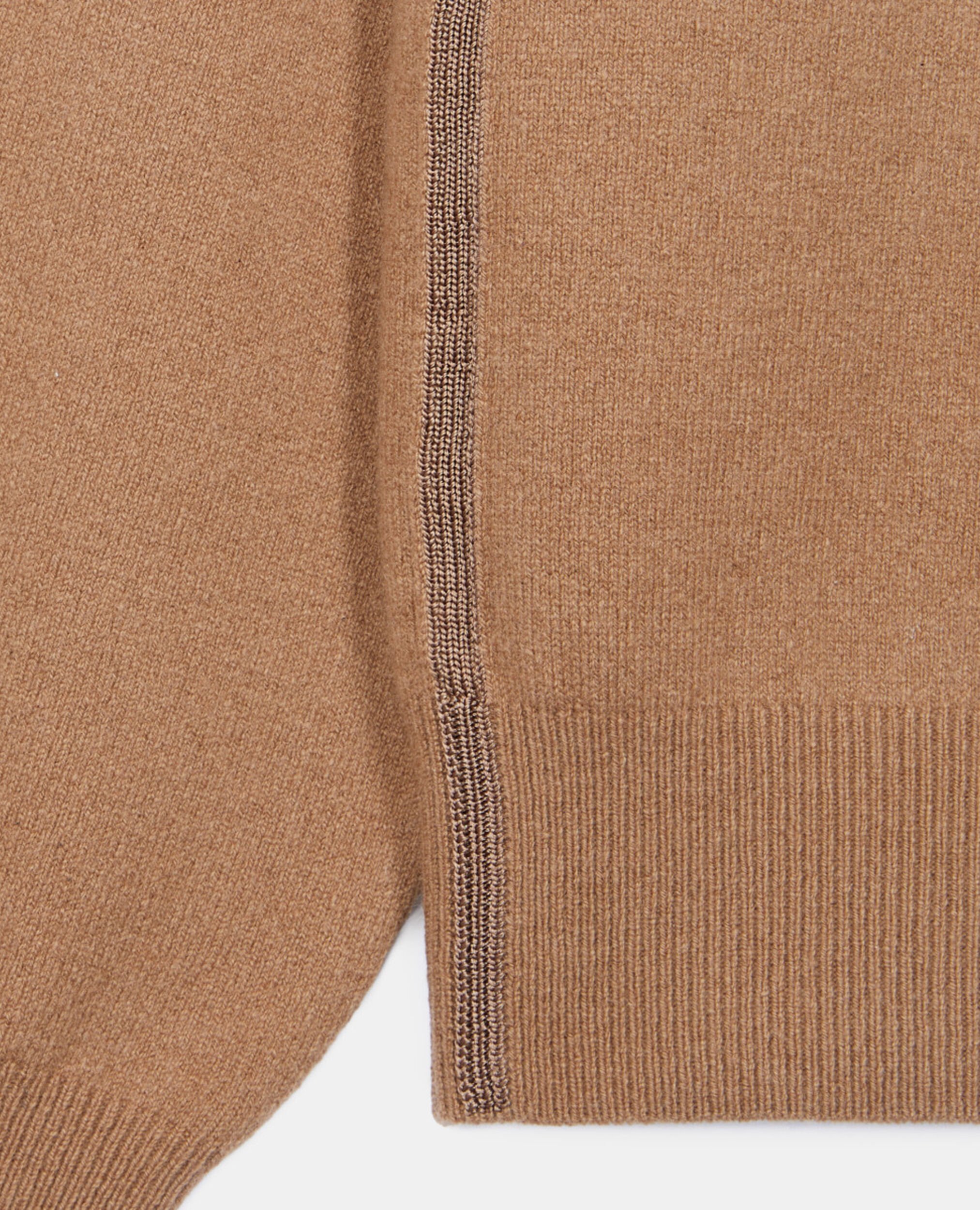 Pull en cachemire camel, DARK CAMEL, hi-res image number null