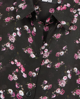 The Kooples FEMME BLACK chemise imprim&eacute; fleuri